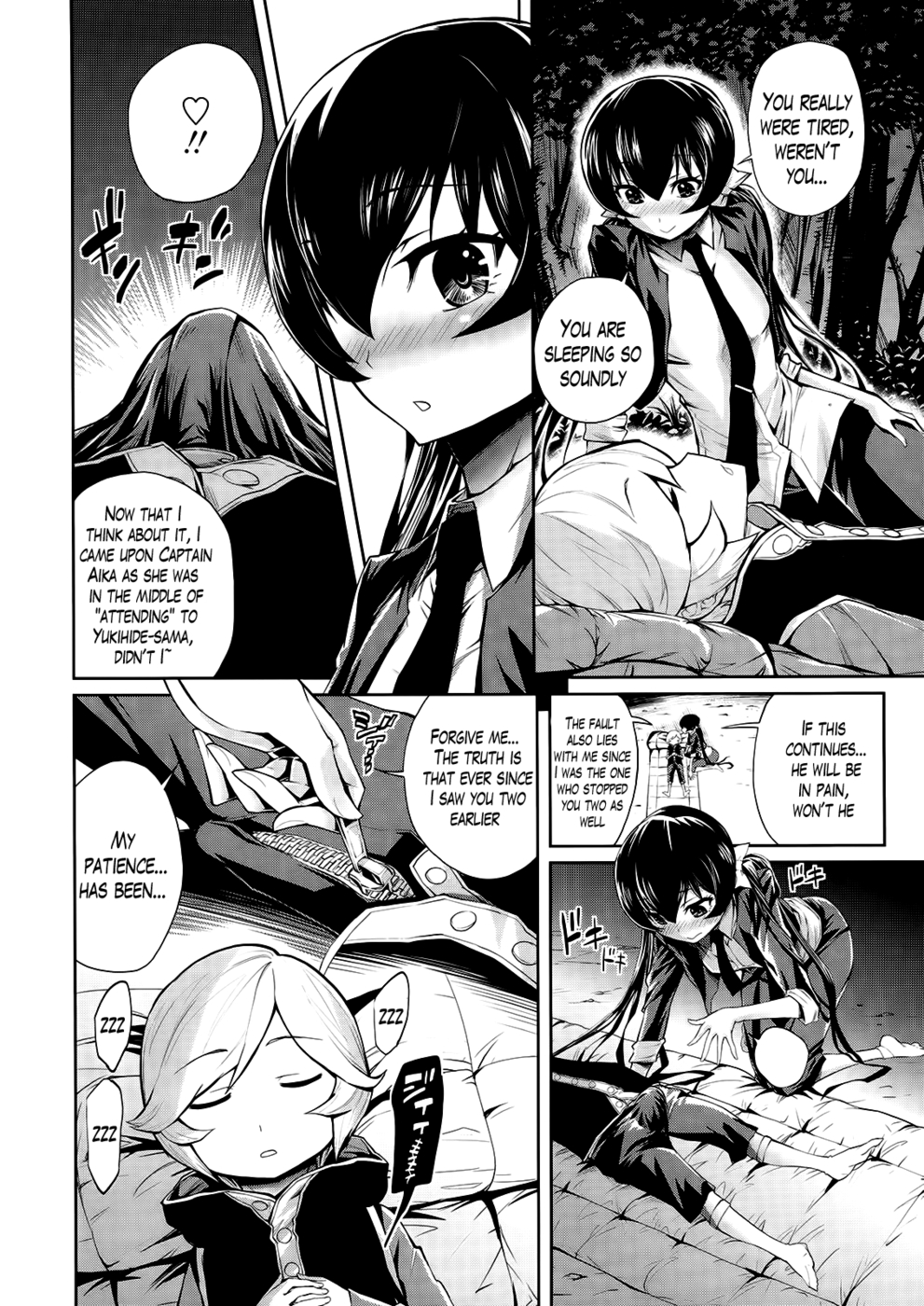 Hentai Manga Comic-Harem Butai wa Boku wo Shaburi Tsukusu-Chapter 4-6